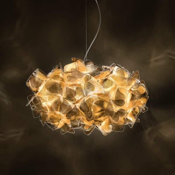 CLIZIA SUSPENSION - MAMA NON MAMA GOLD LUSTER ZLATNI 2XE27 - SLAMP