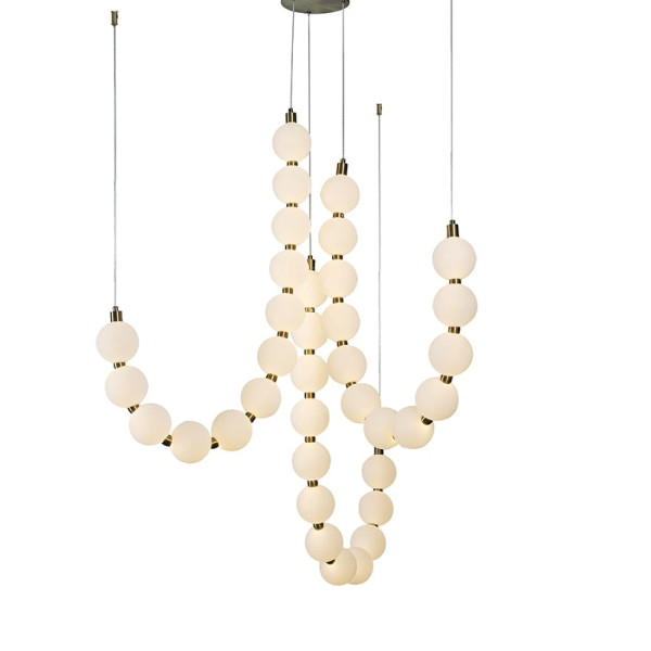 HM238LEDP36 LOLLY SATIN BRASS 54W 3000K - ACA