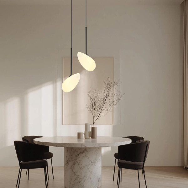 LED PENDANT LIGHT 5W 3000K MATT OPAL WHITE - ZAMBELIS
