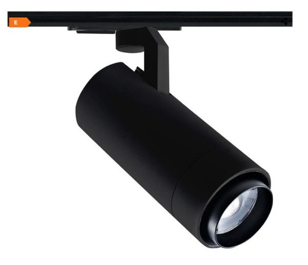 MEL SINSKI REFLEKTOR CRNI SA FOKUSOM 25W 3000K 2800LM 25-60DEG - ACA