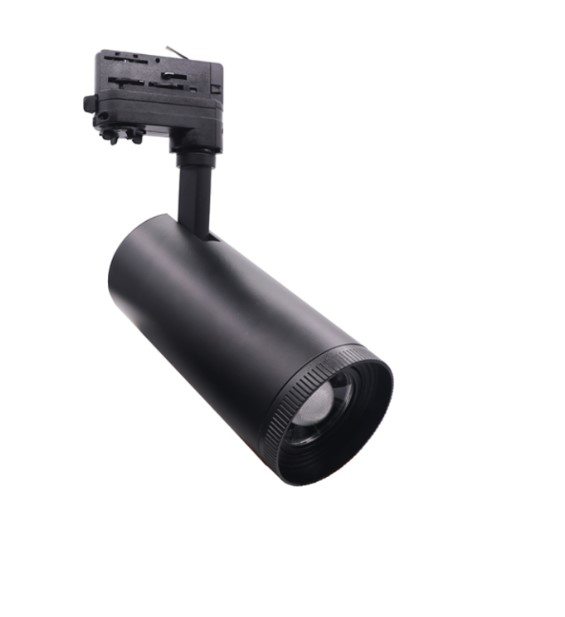 AIMY3040B4N LED COB TRACK 30W/4000K 3-PH 25-50D BLACK - ACA