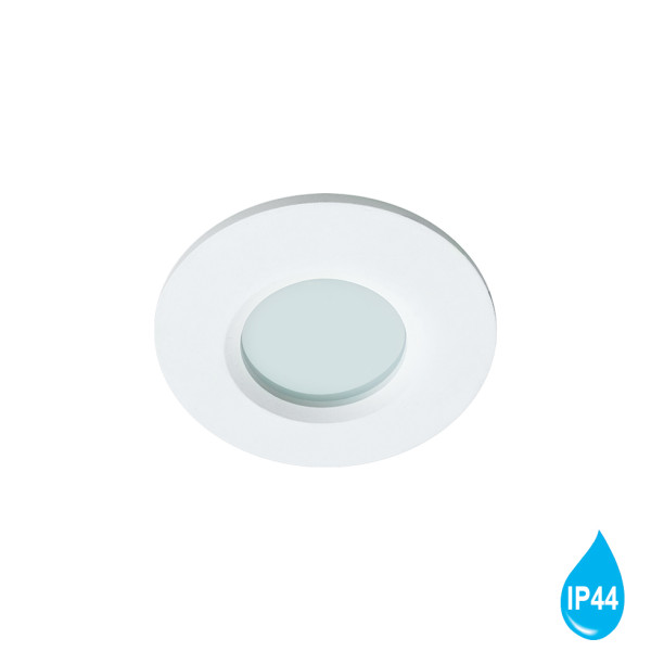 4151400 YAN ugradna rozetna kruzna bela 1XGU10 IP44 - VIOKEF