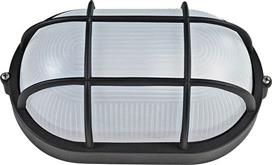 BULKHEAD LUMINAIRE208mm BLACK WITH RAL C0026 E27 - ACA
