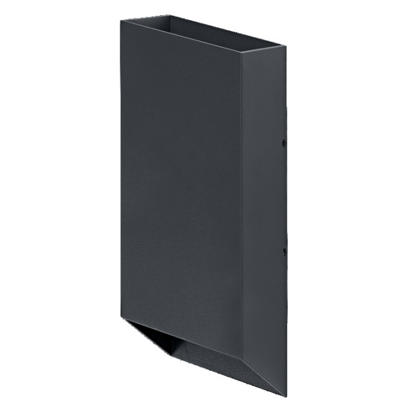 ENDURA STYLE COPEN FASADNA LAMPA GORE-DOLE 10W IP54 TAMNO SIVA  - OSRAM
