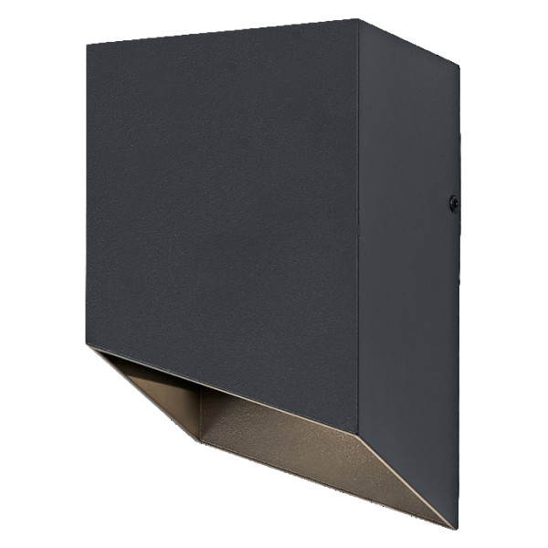 ENDURA STYLE COPEN FASADNA LAMPA DOLE 5W IP54 TAMNO SIVA - OSRAM