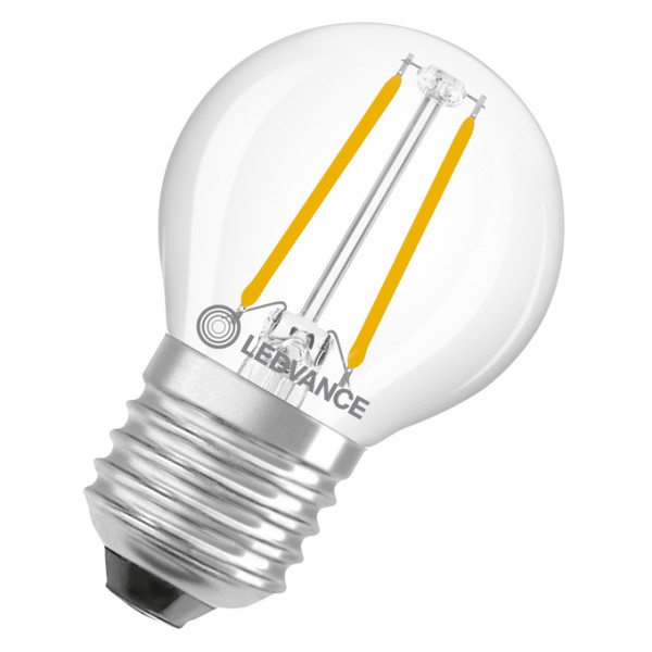 LED CLASSIC P 25 FILAMENT P 1.8W 827 CLEAR E27 - LEDVANCE